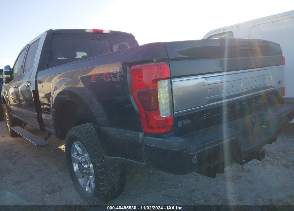 2019 FORD F-250 PLATINUM VIN: 1FT7W2BT6KEF63818