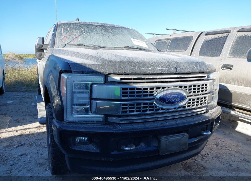 2019 FORD F-250 PLATINUM VIN: 1FT7W2BT6KEF63818