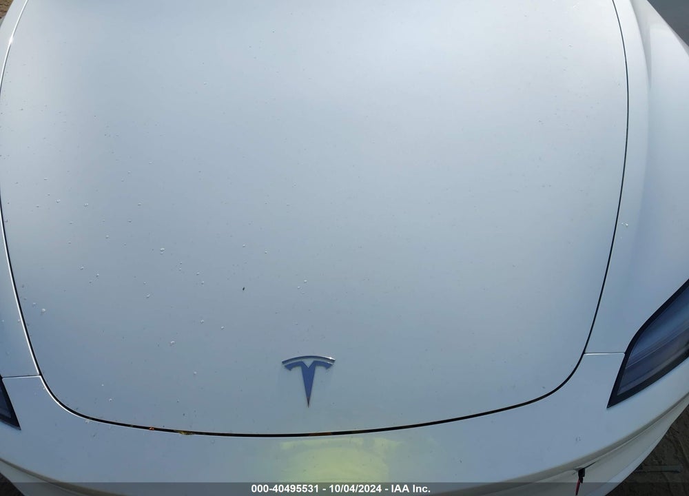 2024 TESLA MODEL 3 REAR-WHEEL DRIVE VIN: 5YJ3E1EA6RF846718