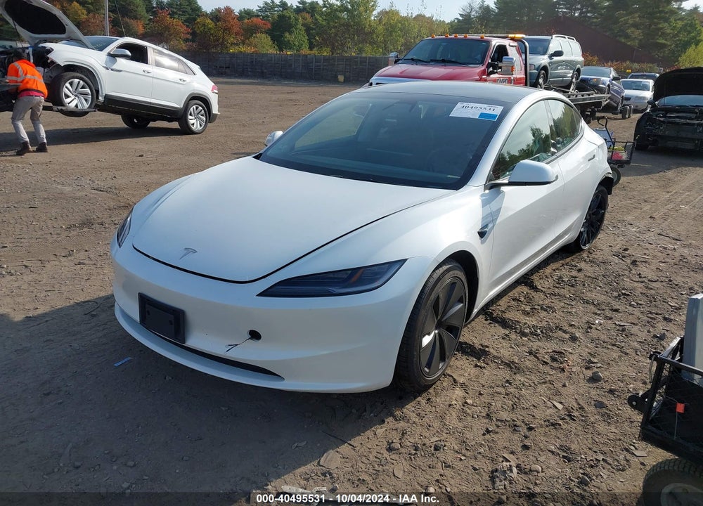 2024 TESLA MODEL 3 REAR-WHEEL DRIVE VIN: 5YJ3E1EA6RF846718