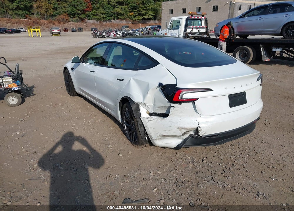 2024 TESLA MODEL 3 REAR-WHEEL DRIVE VIN: 5YJ3E1EA6RF846718