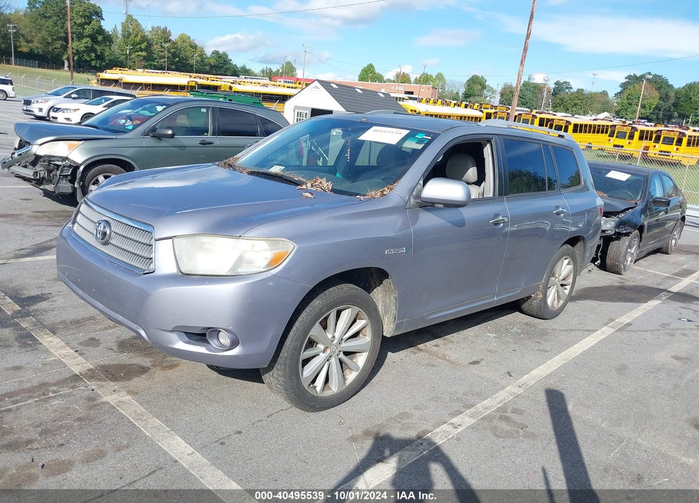 2008 TOYOTA HIGHLANDER HYBRID LIMITED VIN: JTEEW44A182010370