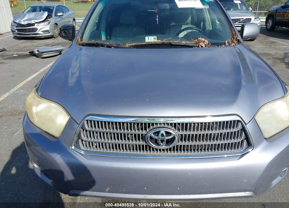 2008 TOYOTA HIGHLANDER HYBRID LIMITED VIN: JTEEW44A182010370