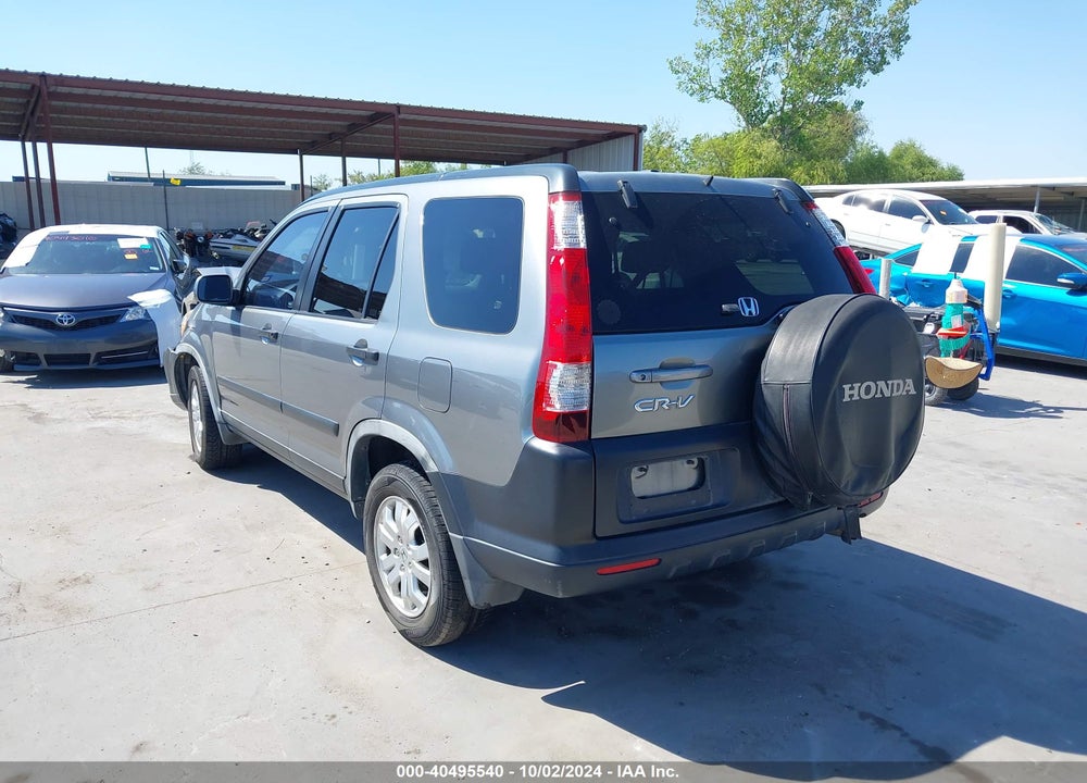 2006 HONDA CR-V EX VIN: JHLRD68886C025098