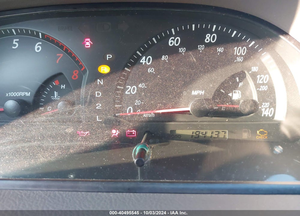 2003 TOYOTA CAMRY LE V6 VIN: 4T1BF32K53U040610