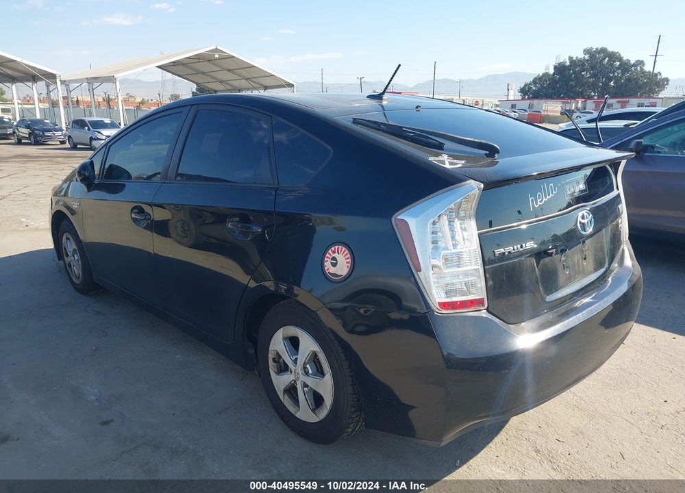 2010 TOYOTA PRIUS II VIN: JTDKN3DU1A0206583