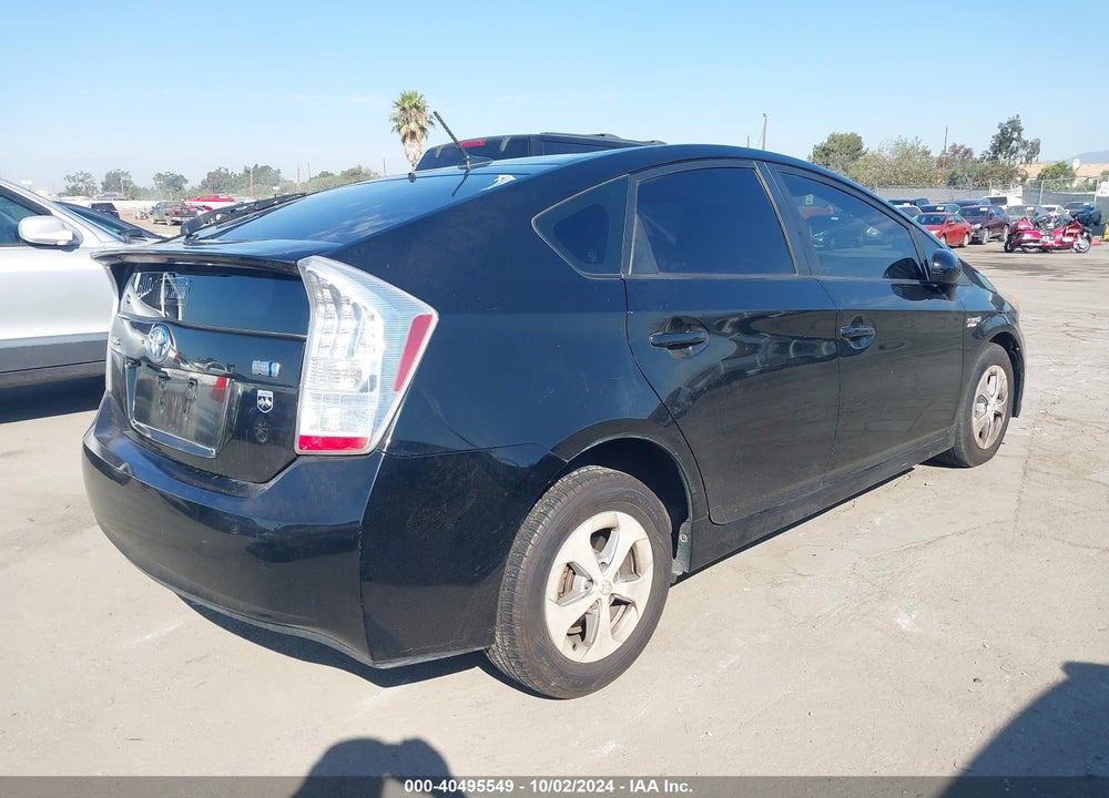 2010 TOYOTA PRIUS II VIN: JTDKN3DU1A0206583