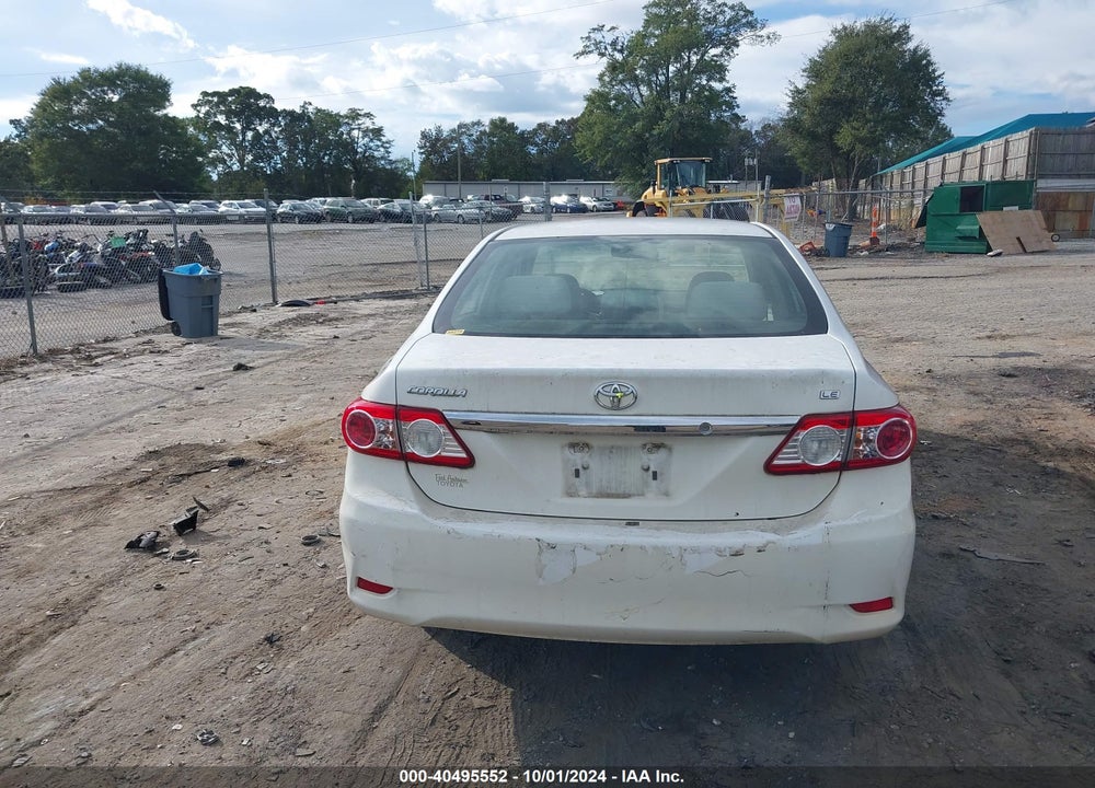 2011 TOYOTA COROLLA LE VIN: JTDBU4EE7B9135578