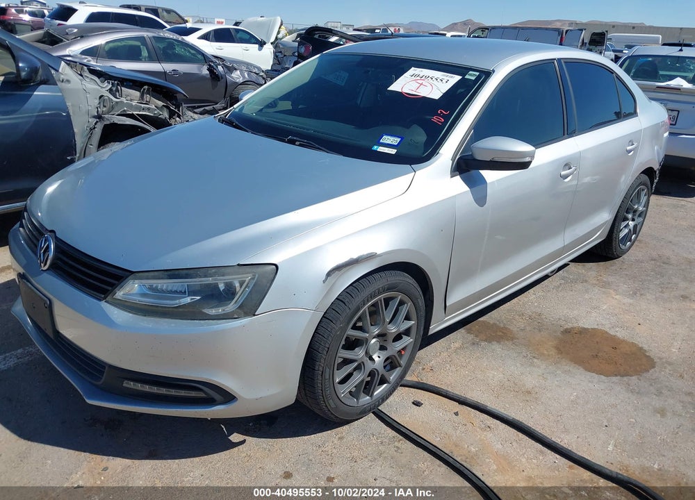 2014 VOLKSWAGEN JETTA 1.8T SE VIN: 3VWD17AJ8EM363114