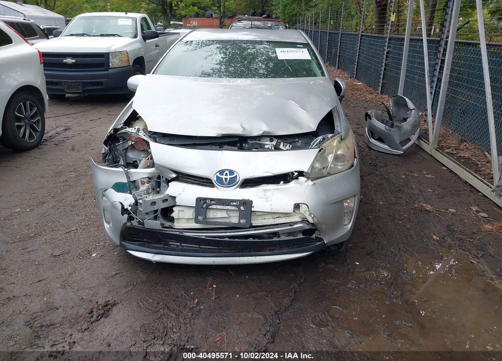 2013 TOYOTA PRIUS THREE VIN: JTDKN3DU2D5616963