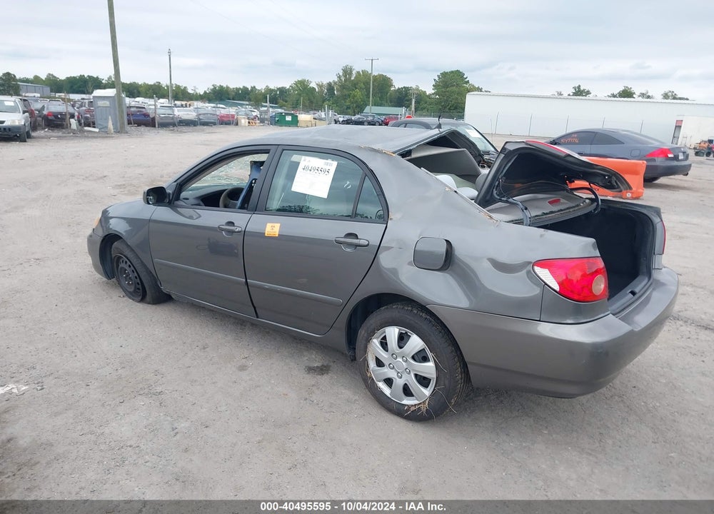 2007 TOYOTA COROLLA LE VIN: 2T1BR30E07C791156