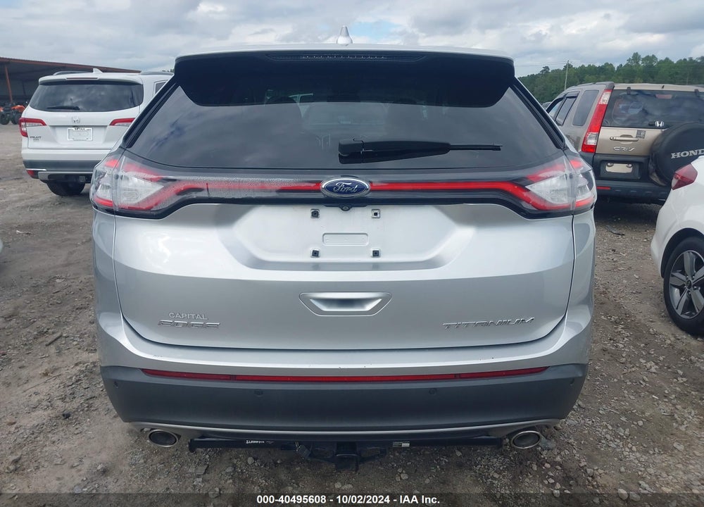 2015 FORD EDGE TITANIUM VIN: 2FMTK3K83FBB88866