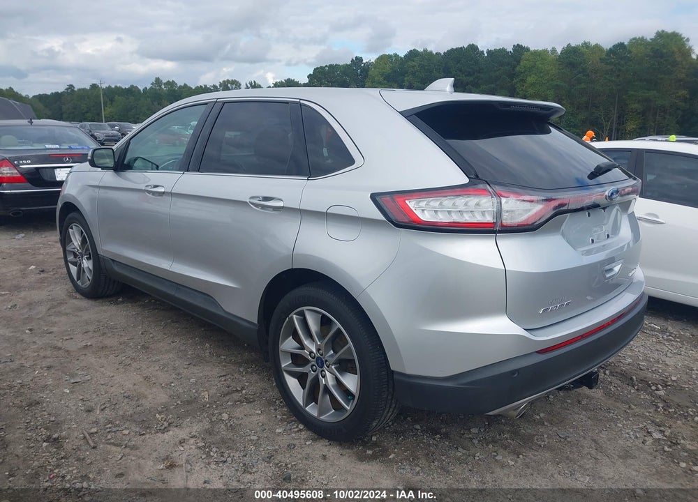2015 FORD EDGE TITANIUM VIN: 2FMTK3K83FBB88866