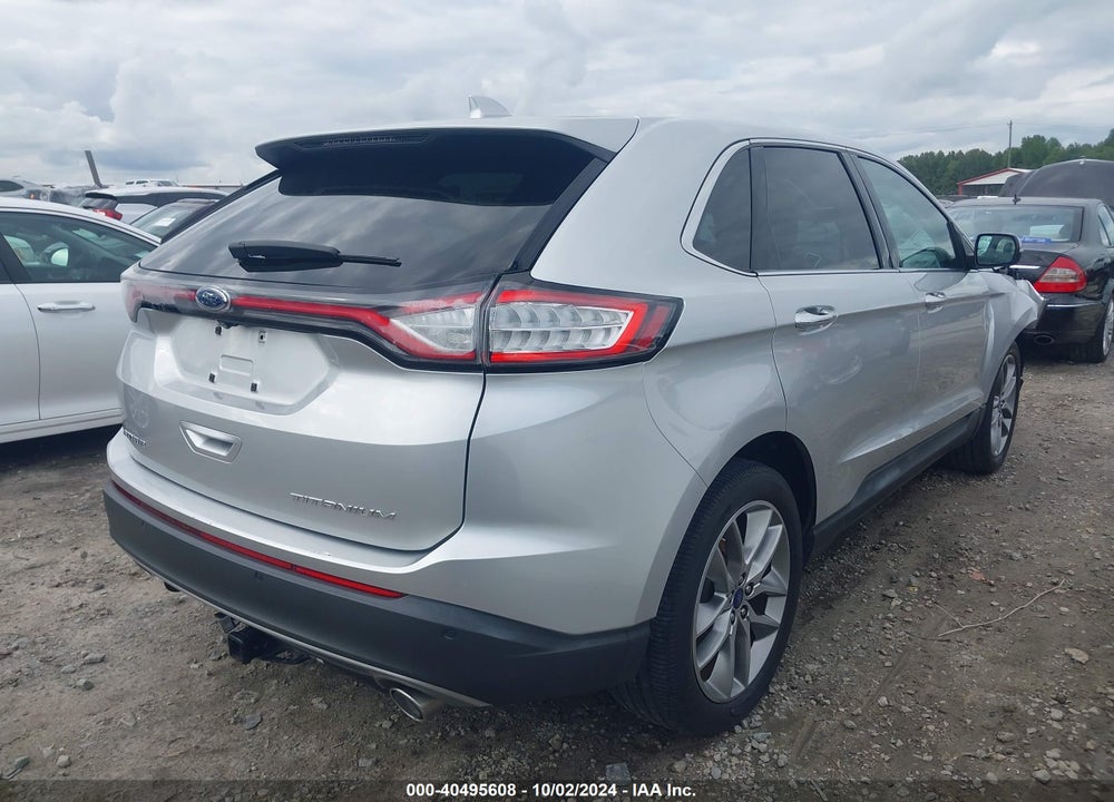 2015 FORD EDGE TITANIUM VIN: 2FMTK3K83FBB88866
