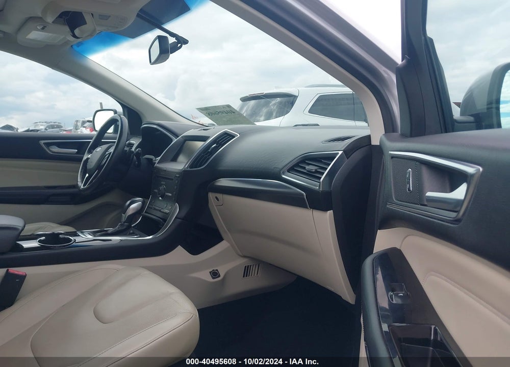 2015 FORD EDGE TITANIUM VIN: 2FMTK3K83FBB88866