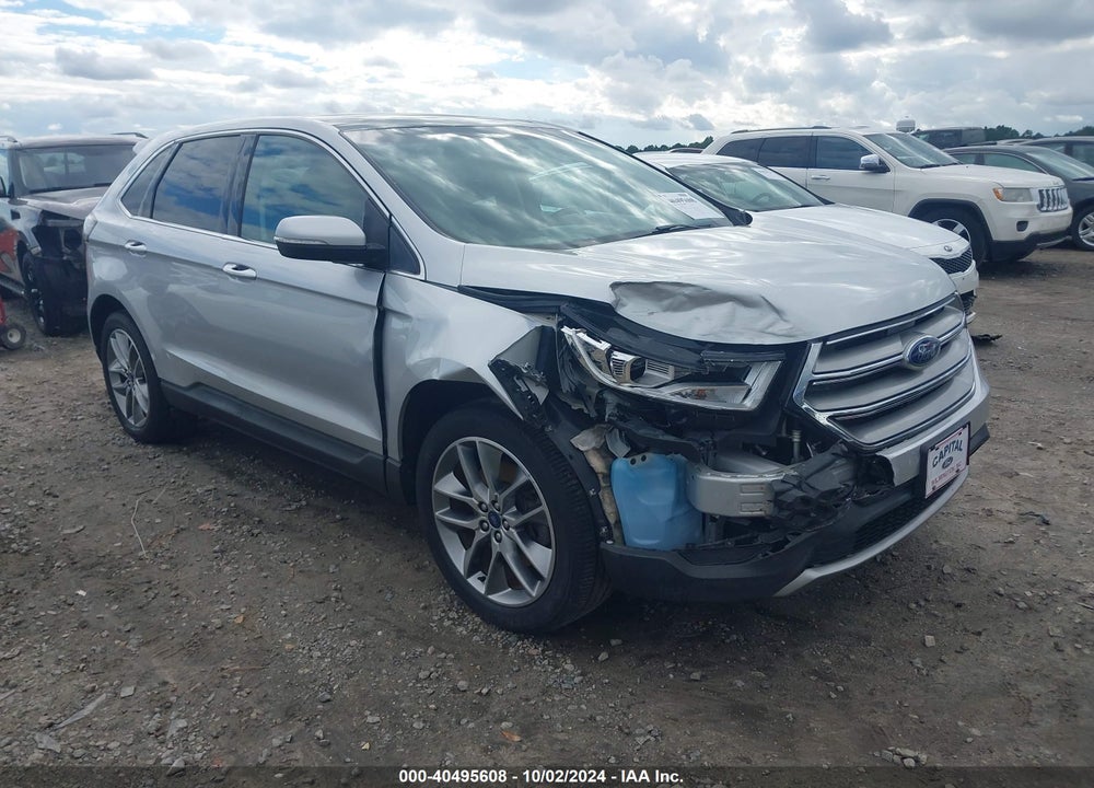 2015 FORD EDGE TITANIUM VIN: 2FMTK3K83FBB88866