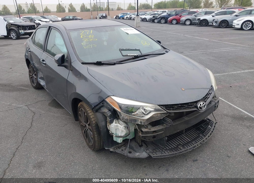 2016 TOYOTA COROLLA S PLUS VIN: 5YFBURHE3GP420434