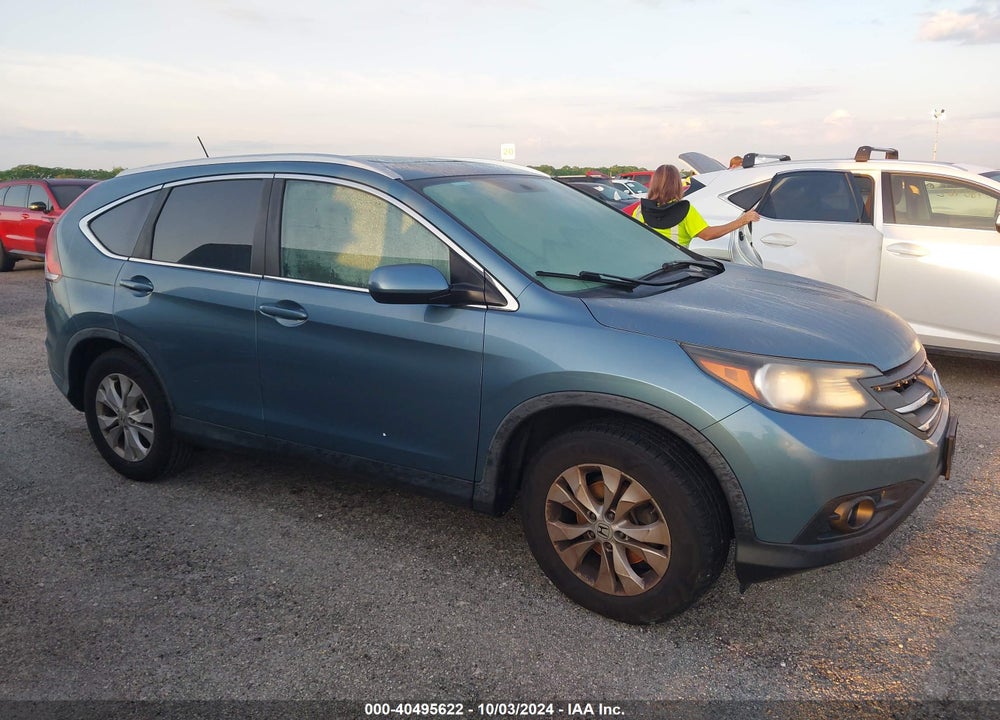 2013 HONDA CR-V EX-L VIN: 5J6RM3H76DL026373