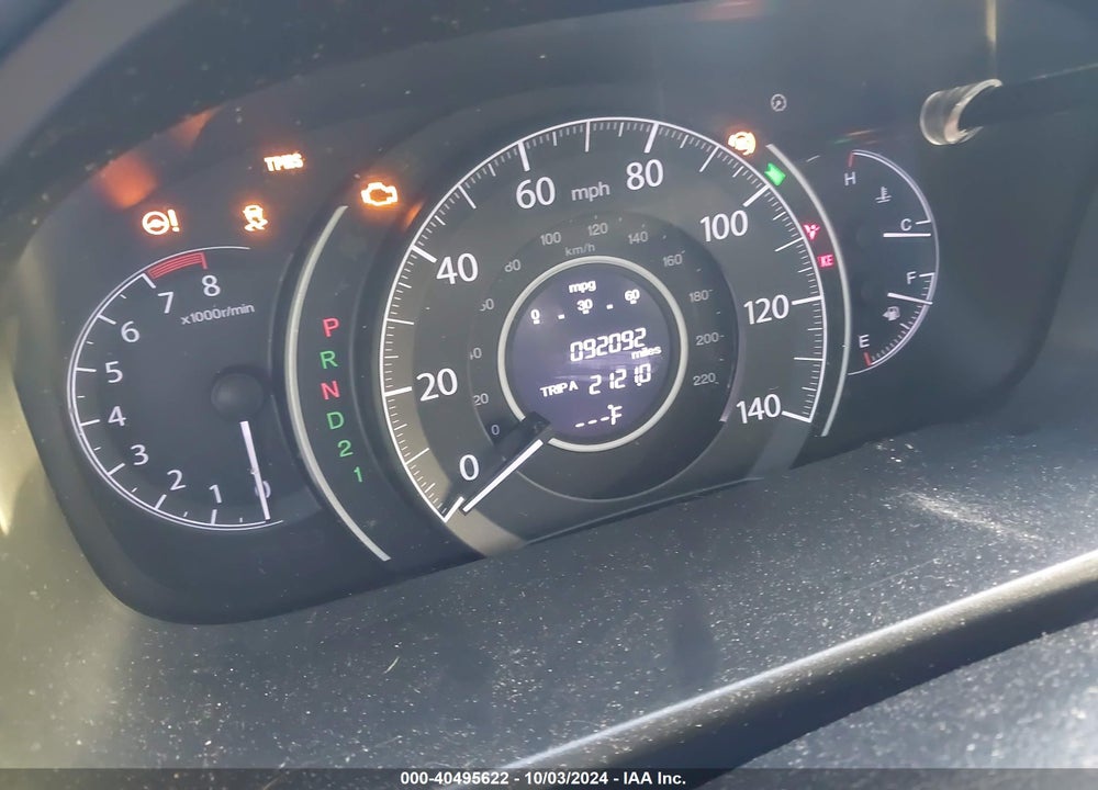 2013 HONDA CR-V EX-L VIN: 5J6RM3H76DL026373