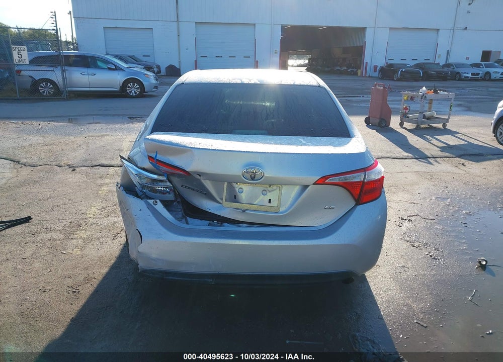 2015 TOYOTA COROLLA LE VIN: 5YFBURHE2FP335762