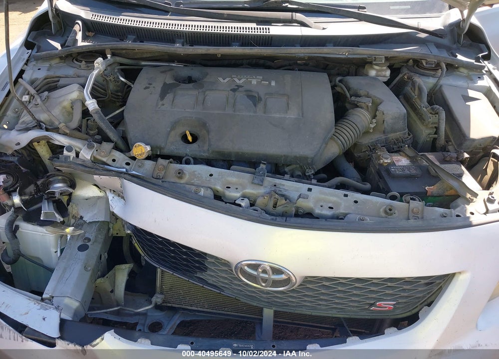 2010 TOYOTA COROLLA S VIN: 2T1BU4EE4AC457085