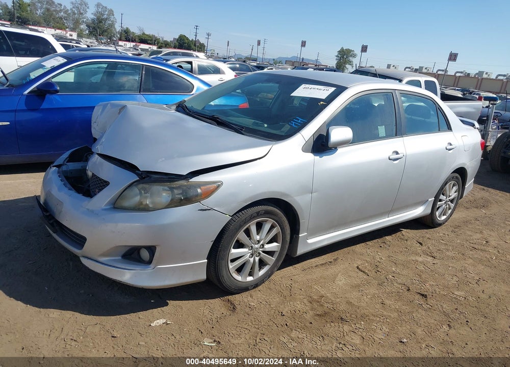 2010 TOYOTA COROLLA S VIN: 2T1BU4EE4AC457085