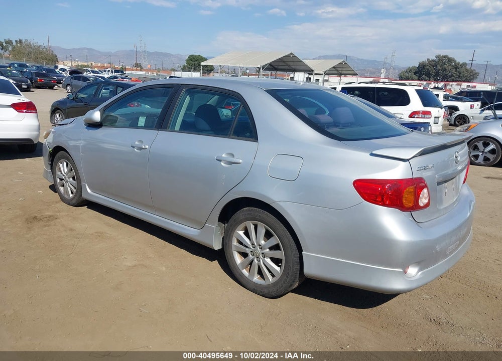 2010 TOYOTA COROLLA S VIN: 2T1BU4EE4AC457085