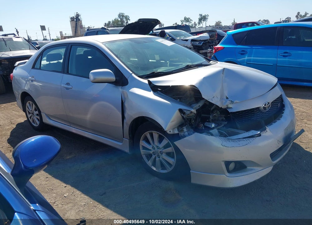 2010 TOYOTA COROLLA S VIN: 2T1BU4EE4AC457085