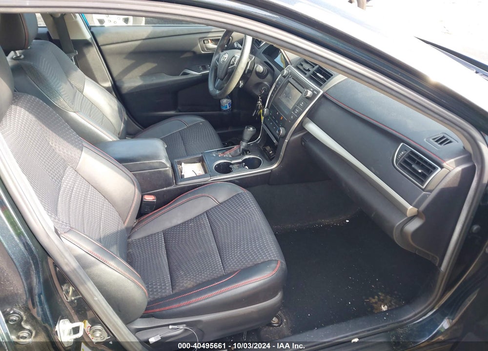 2015 TOYOTA CAMRY SE VIN: 4T1BF1FK3FU012579