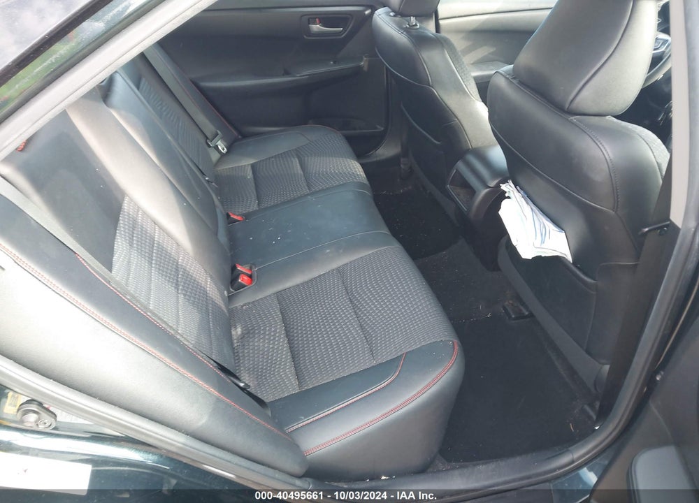 2015 TOYOTA CAMRY SE VIN: 4T1BF1FK3FU012579