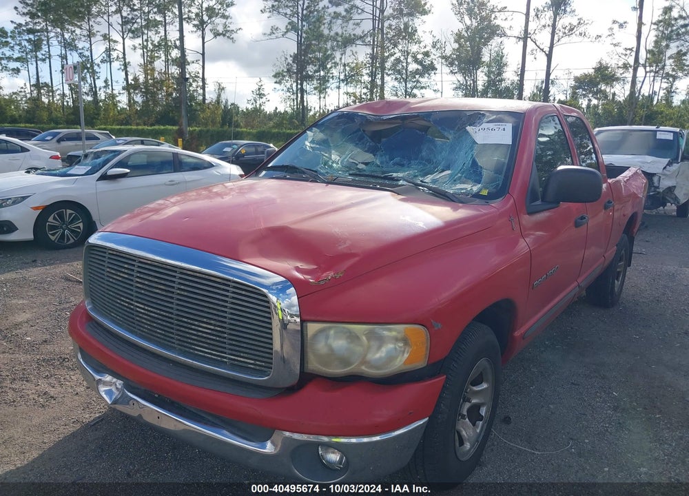 2002 DODGE RAM 1500 ST VIN: 1D7HA18Z12S574001