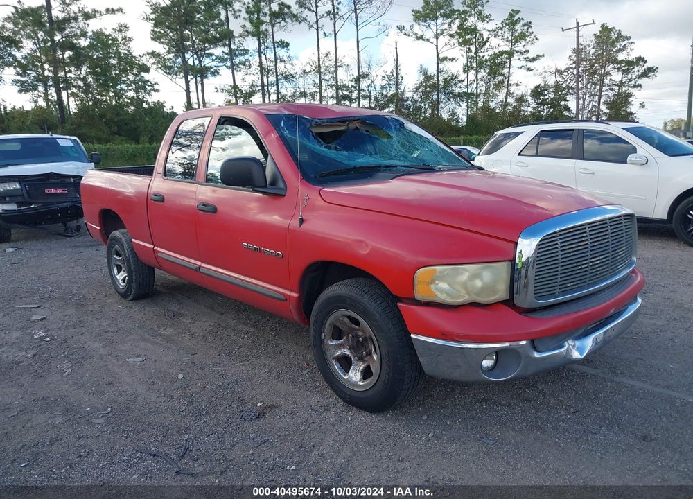 2002 DODGE RAM 1500 ST VIN: 1D7HA18Z12S574001