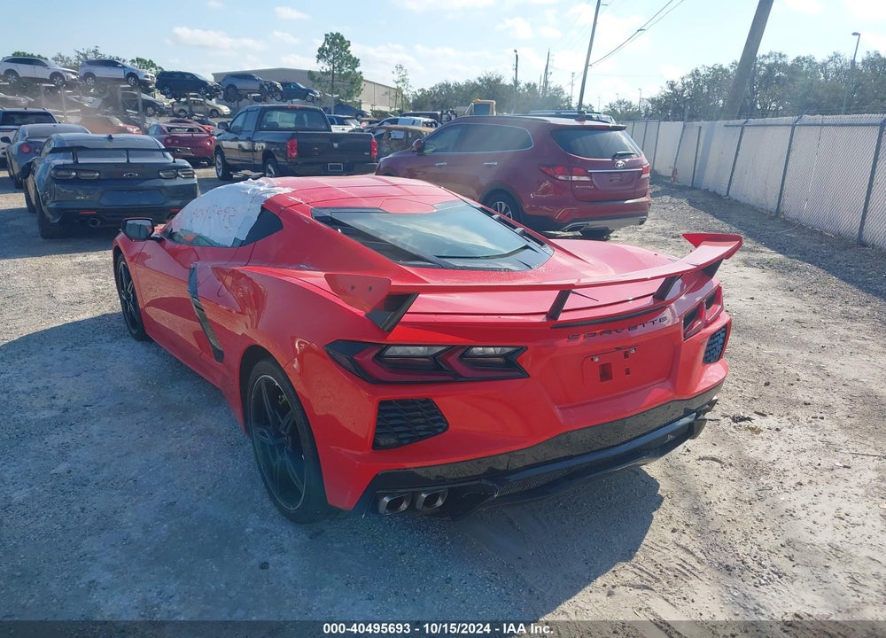 2021 CHEVROLET CORVETTE STINGRAY RWD 1LT VIN: 1G1YA2D42M5102331