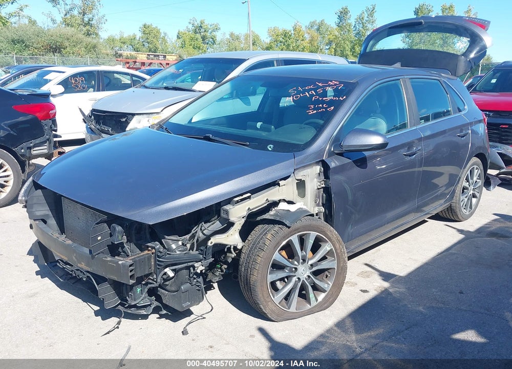 2018 HYUNDAI ELANTRA GT VIN: KMHH35LE4JU014679
