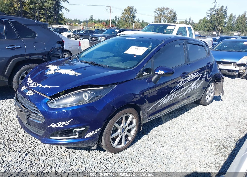 2016 FORD FIESTA SE VIN: 3FADP4EJ3GM120474