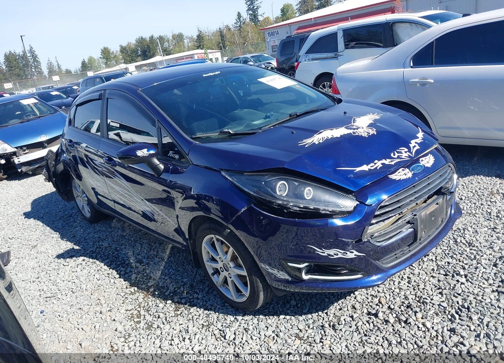 2016 FORD FIESTA SE VIN: 3FADP4EJ3GM120474