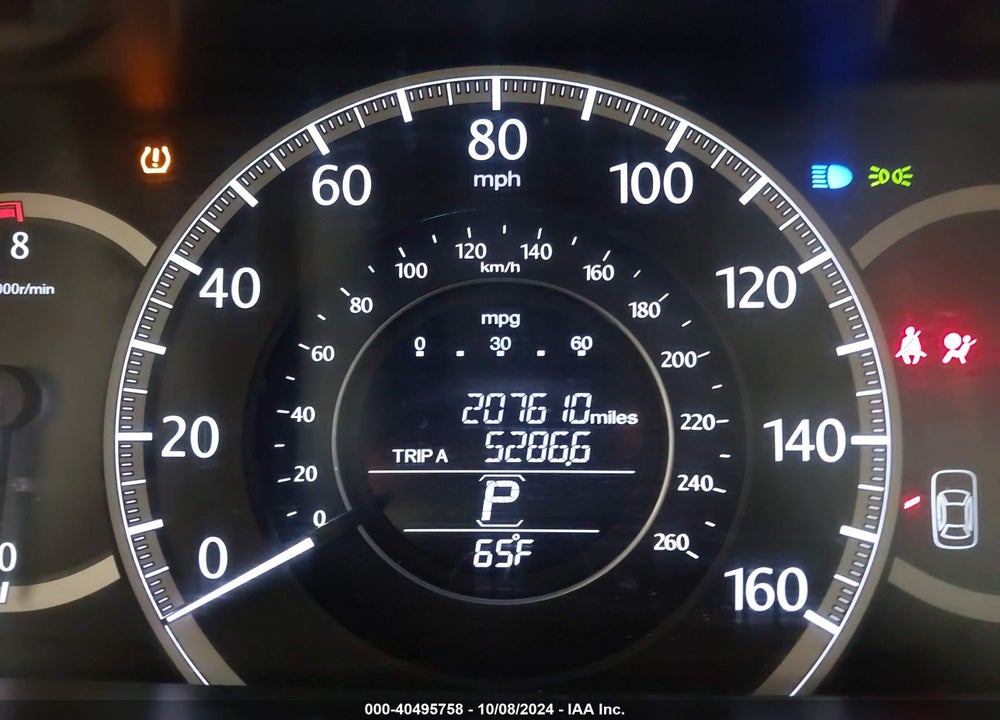 2013 HONDA ACCORD EX-L V-6 VIN: 1HGCR3F83DA033397