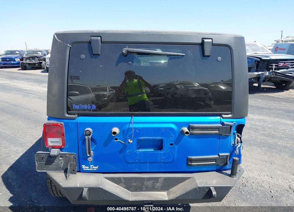 2015 JEEP WRANGLER SPORT VIN: 1C4AJWAG8FL700355