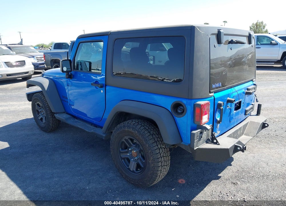 2015 JEEP WRANGLER SPORT VIN: 1C4AJWAG8FL700355