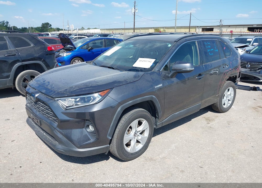 2020 TOYOTA RAV4 HYBRID XLE VIN: JTMRWRFV6LD066448