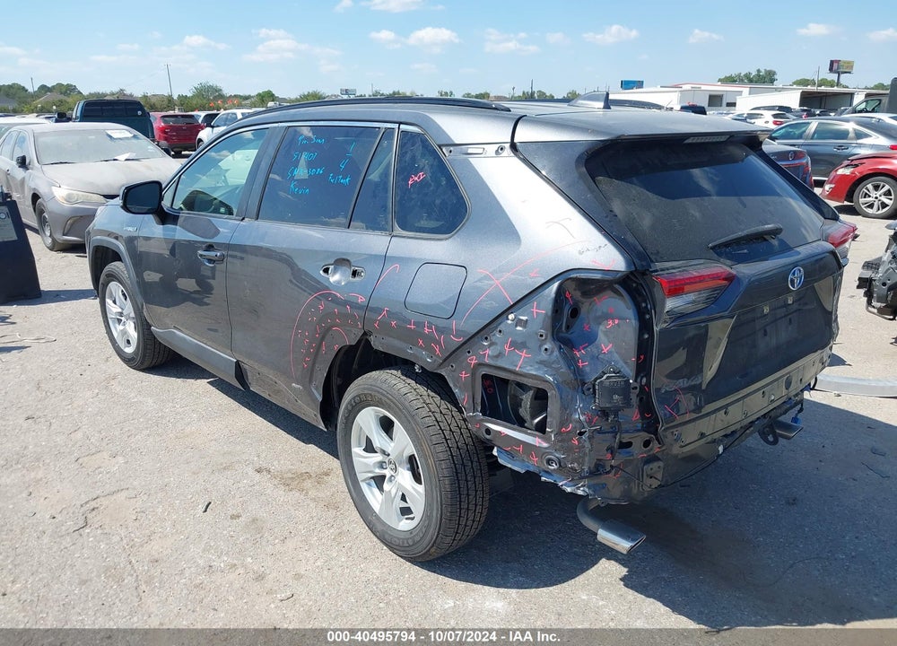 2020 TOYOTA RAV4 HYBRID XLE VIN: JTMRWRFV6LD066448