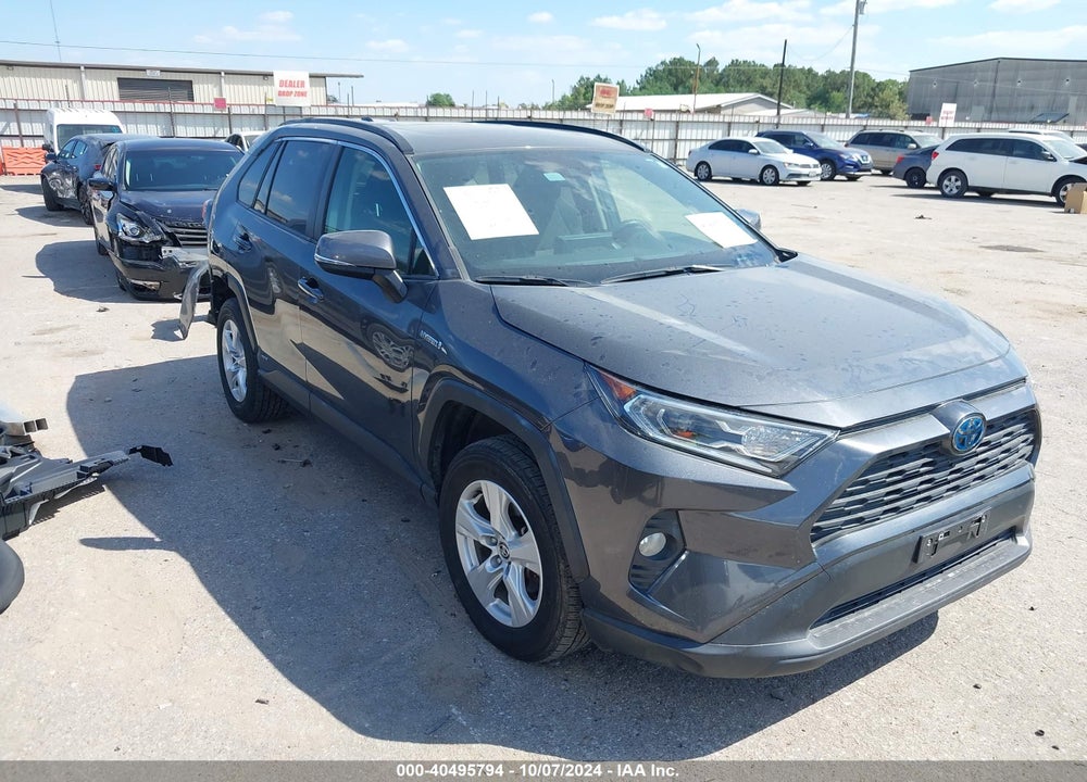 2020 TOYOTA RAV4 HYBRID XLE VIN: JTMRWRFV6LD066448