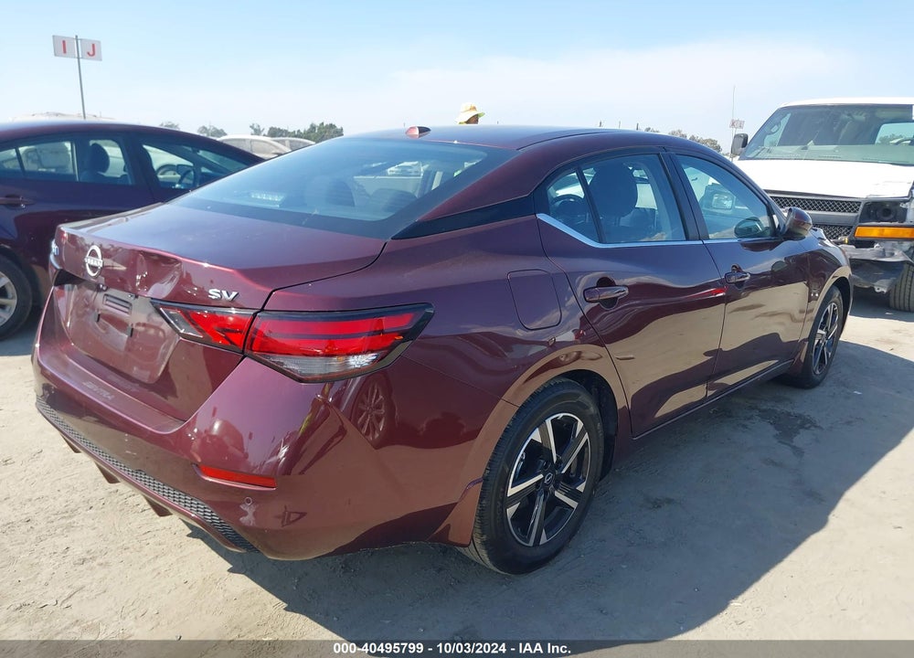 2024 NISSAN SENTRA SV XTRONIC CVT VIN: 3N1AB8CVXRY387182