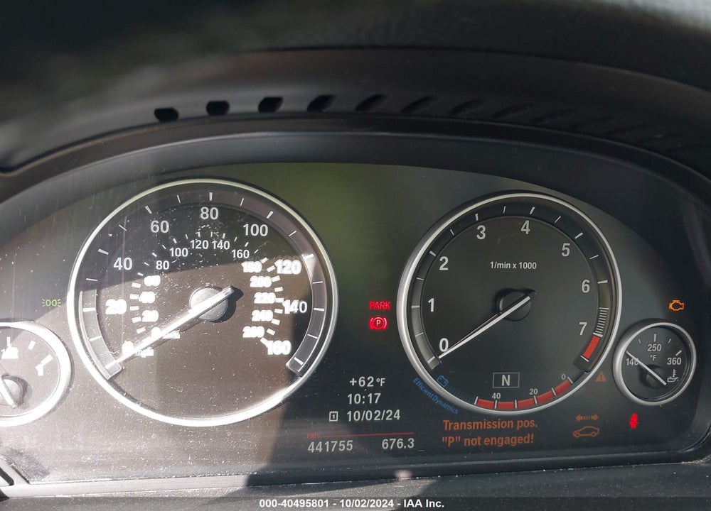 2012 BMW 528I XDRIVE VIN: WBAXH5C51CDW04842