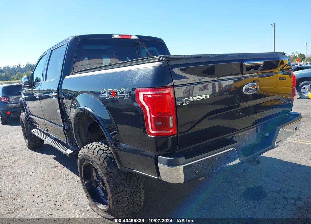 2015 FORD F-150 LARIAT VIN: 1FTEW1EG3FFA64250