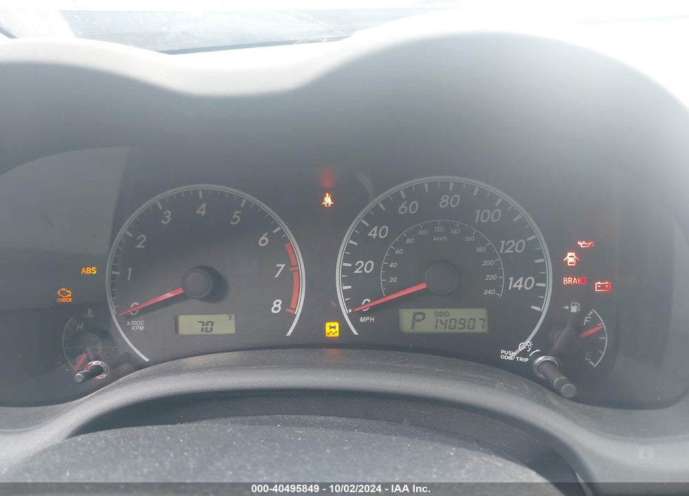 2013 TOYOTA COROLLA LE VIN: 5YFBU4EE3DP176819