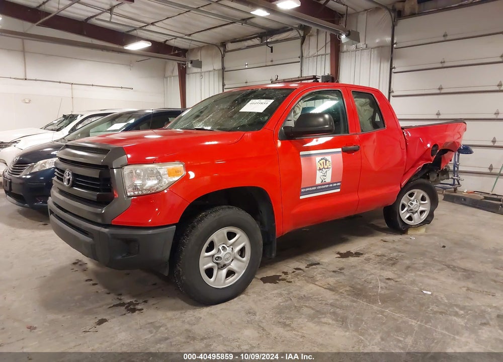 2016 TOYOTA TUNDRA SR 4.6L V8 VIN: 5TFUM5F18GX064856