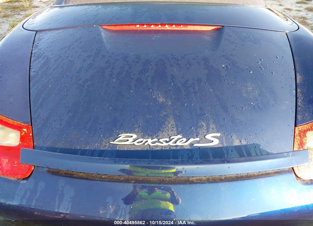 2002 PORSCHE BOXSTER S VIN: WP0CB29812U660247