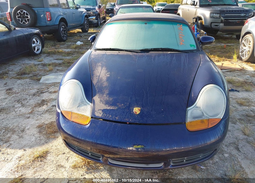 2002 PORSCHE BOXSTER S VIN: WP0CB29812U660247