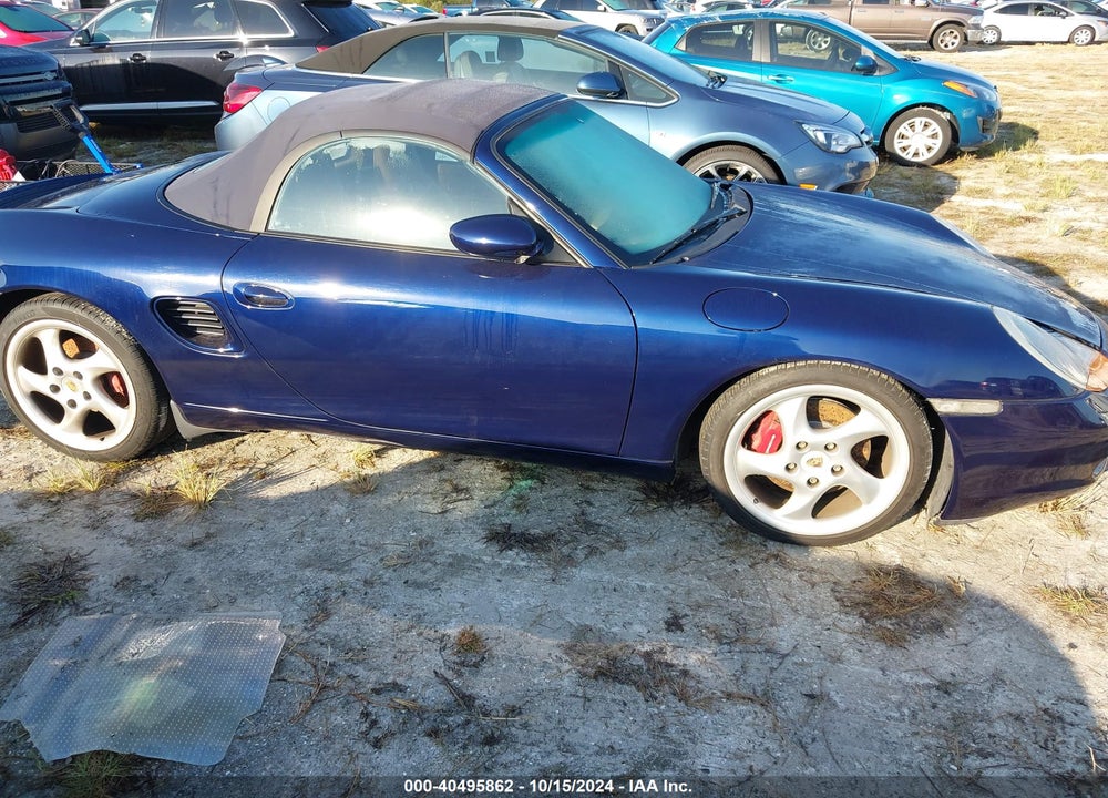2002 PORSCHE BOXSTER S VIN: WP0CB29812U660247